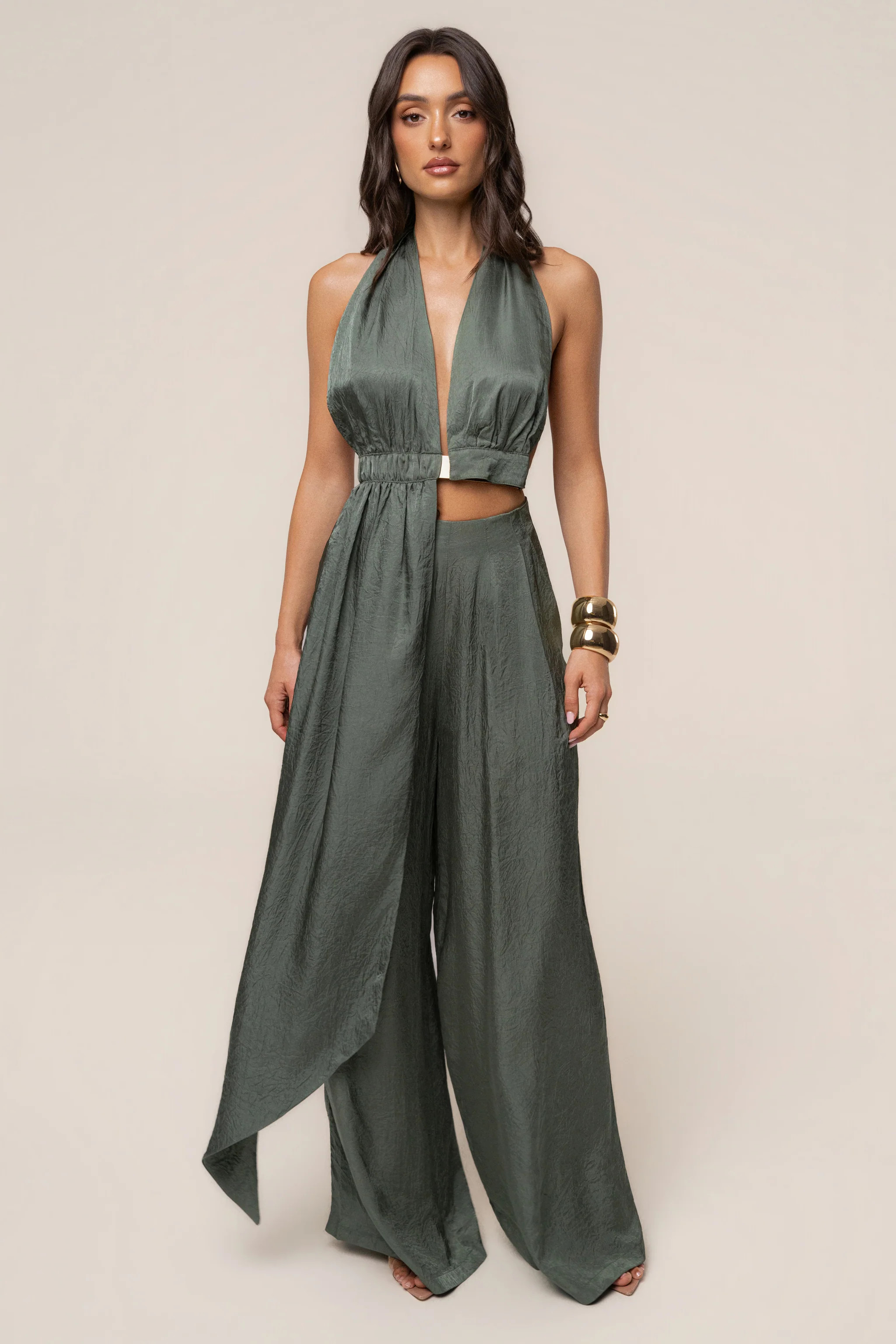 Seafoam Sundown Open Back Top | JLUXLABEL US