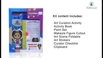 Brown Toy Box Makayla Museum Arts STEAM Kit | Target