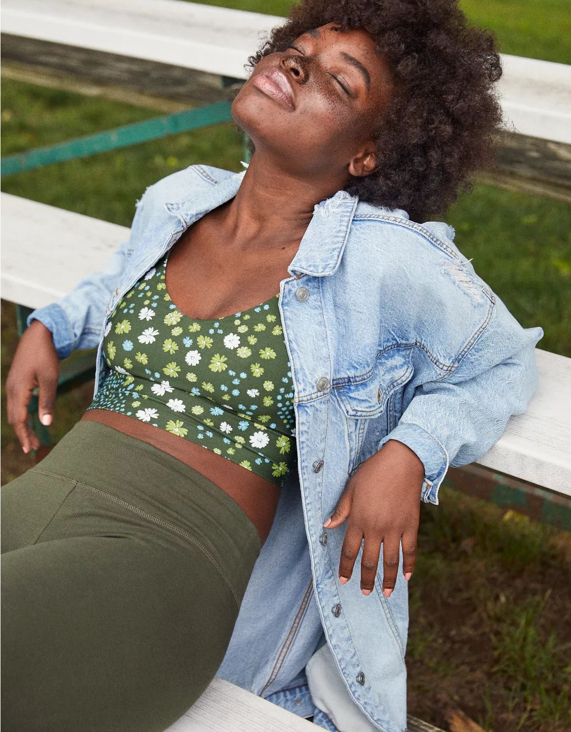 OFFLINE Oversized Boyfriend Denim Jacket | American Eagle Outfitters (US & CA)