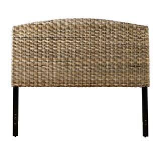 JAYDEN CREATION Cynthia Kubu Queen Rattan Headboard with Pre-drilled Holes HBO0072-QUEEN - The Ho... | The Home Depot