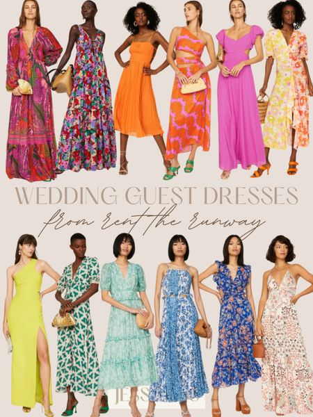 Wedding guest dresses- destination edition. Wedding guest dresses from rent the runway. Use my code RTRJESSKEYS for 30% off your first month. 

Wedding guest dresses, spring dresses, dresses 

#LTKSeasonal #LTKwedding #LTKparties