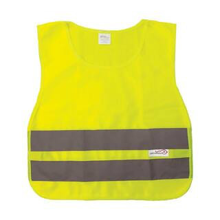 Medium, Child Reflective Safety Vest, Yellow, 10 Pcs/Poly Bag | The Home Depot