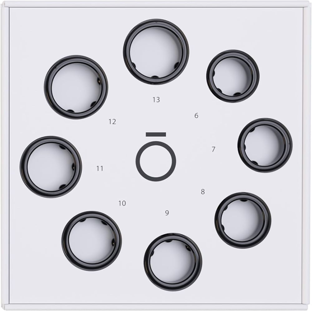 OURA-Ring Gen3 Gr\u00f6\u00dfenprobier-Set, Bestimme vor dem Kauf Deine Gr\u00f6\u00dfe Ring, Per... | Amazon (DE)