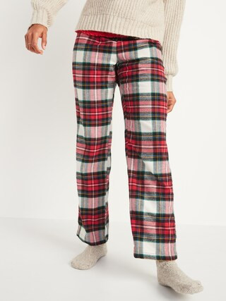 Patterned Flannel Pajama Pants for Women | Old Navy (US)