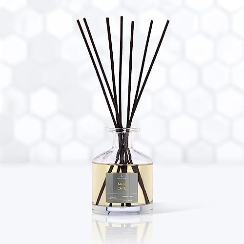 Life in Lilac Man Cave Diffuser: Oakmoss & Spice, 7 fl oz. Diffuser Oil and Reed Sticks, Made in USA, Bathroom, Office and Home Decor, Fragrance Gift | Amazon (US)