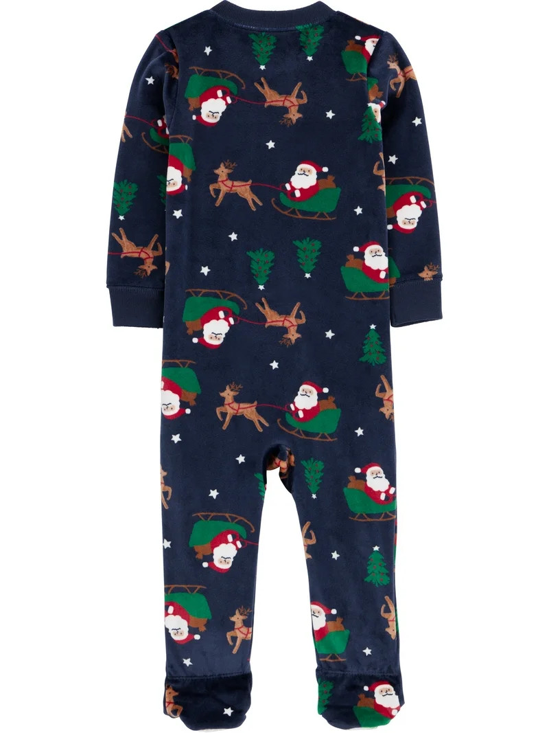 Carter's Child of Mine Baby and Toddler Cozy Pajama, One-Piece, Sizes 12M-5T | Walmart (US)