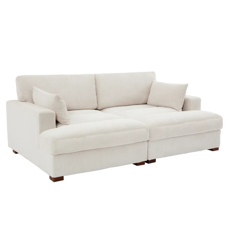 Bentura 83.86'' Recessed Arm Modular Sofa | Wayfair North America