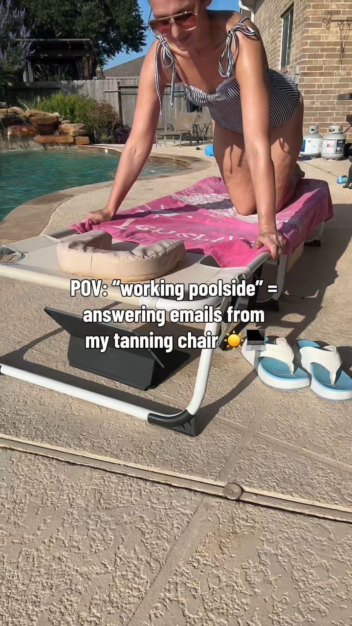 WFH but the H stands for hot girl summer ☀️

#LTKselfcare #LTKOver40 #LTKSwim