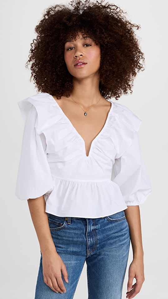 Gemma White Top | Shopbop