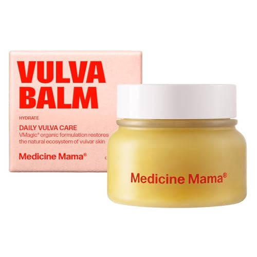 VMAGIC by Medicine Mama Organic Vulva Balm – Intimate Skin Care, Menopause Support – Relieves Feminine Dryness, Itching & Irritation – Hormone Free, Vaginal Moisturizer for Women – 2 oz | Amazon (US)