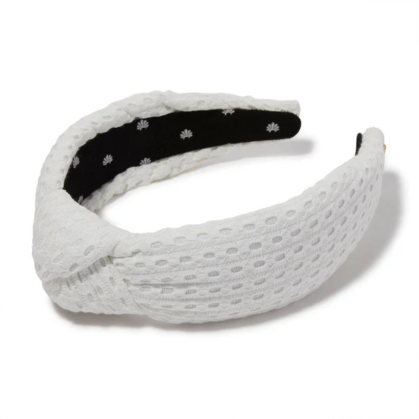 BIANCA EYELET KNOTTED HEADBAND | LELE SADOUGHI