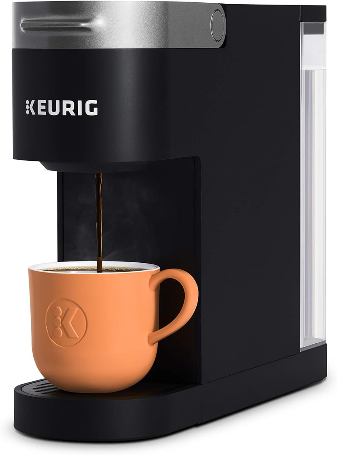Keurig K-Slim Coffee Maker, Single Serve K-Cup Pod Coffee Brewer, 8 to 12 oz. Brew Sizes, Black | Amazon (US)