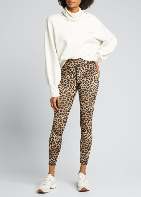 Spiritual Gangster Cheetah Perfect High-Waist Leggings | Bergdorf Goodman