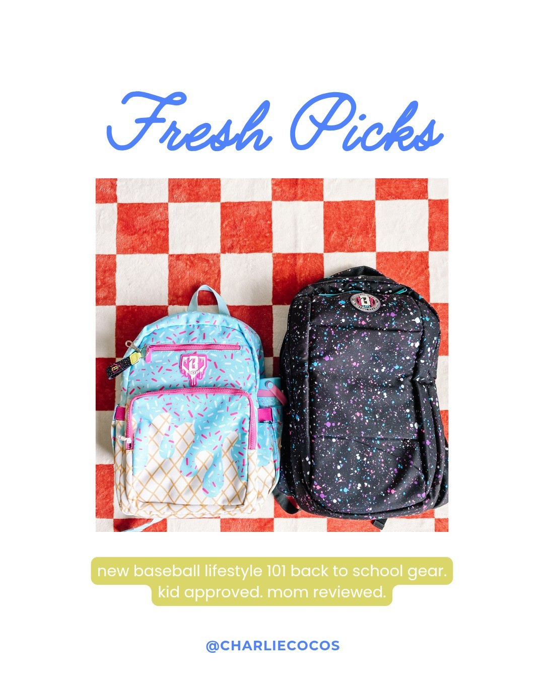 New baseball lifestyle 101 backpacks, water bottles and lunch boxes. Bavk to school supplies. We love the style and quality! Opt for larger bag if kids are in 1st grade plus

#LTKmomlife #LTKKids