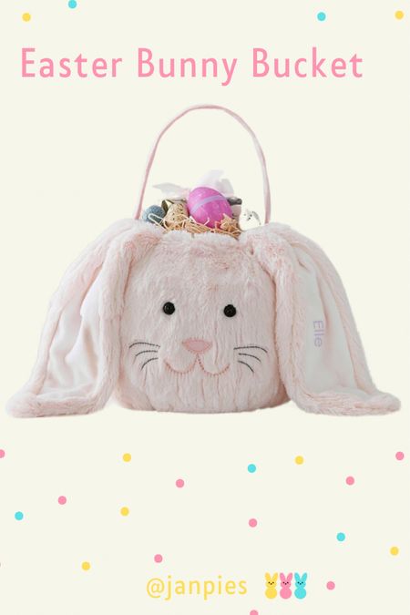 Pottery Barn Easter Baskets for kids. A little twist with this one, is it’s a bucket. 2 more colors, white and taupe

#LTKSeasonal #LTKfindsunder50 #LTKkids
