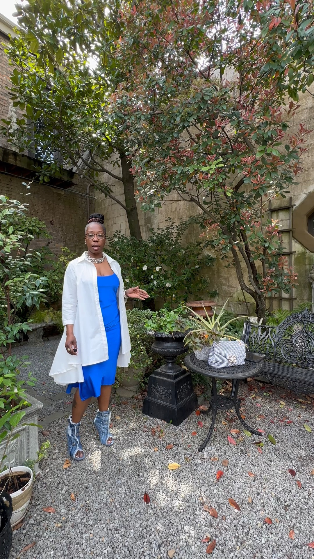 Got Style? 
.
Fashion look for a fashion show in the garden.  
.
Layers will always make a statement. 

#LTKShoeCrush #LTKStyleTip #LTKParties