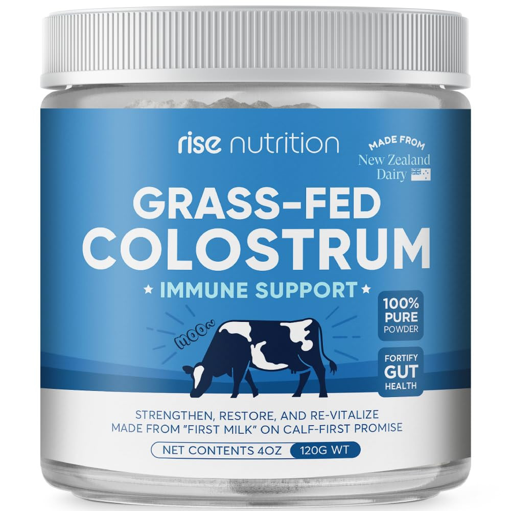 Rise Nutrition Colostrum Powder Supplement Superfood for Gut Health, Immune Barrier, Muscle Recov... | Amazon (CA)