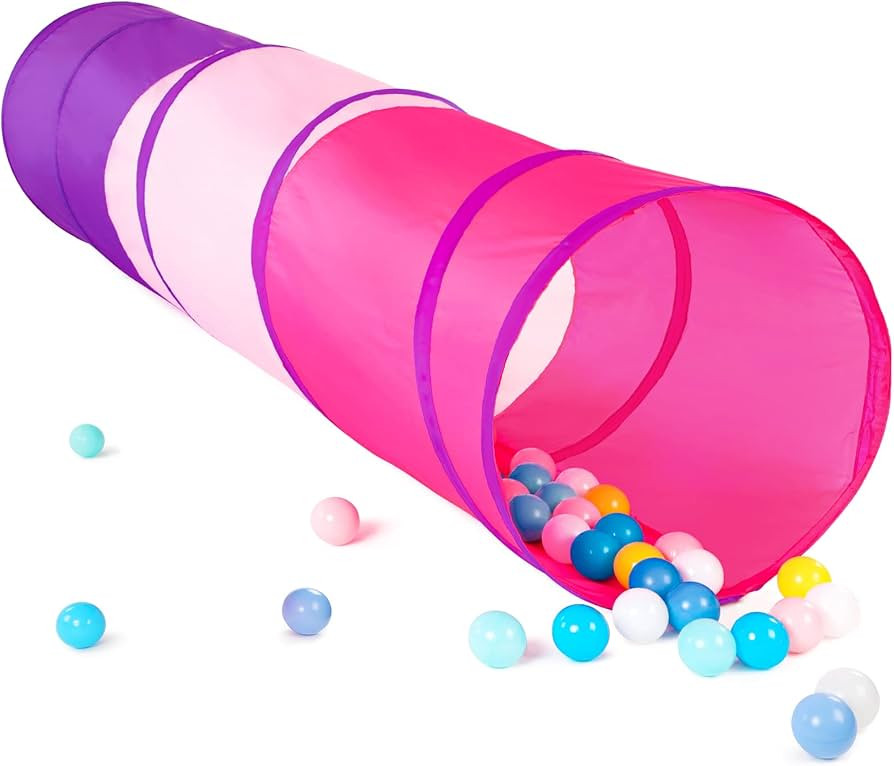 Kids Play Tunnel Tent for Toddler, 6-ft Pop Up Crawl Tunnel Toy for Baby Infant Children or Dog C... | Amazon (US)