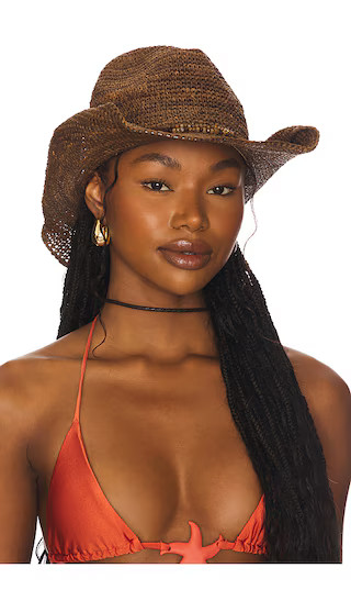 Lai Cowboy Hat in Espresso | Revolve Clothing (Global)