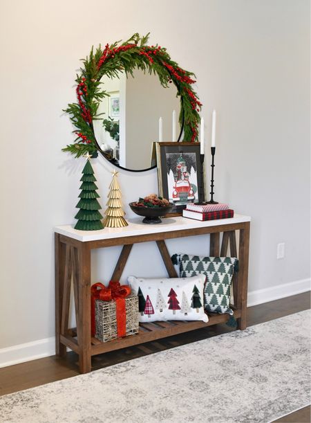Christmas Decor - Entryway table 🎄 Holiday decor, Kirklands decor 


#LTKHoliday #LTKSeasonal #LTKhome