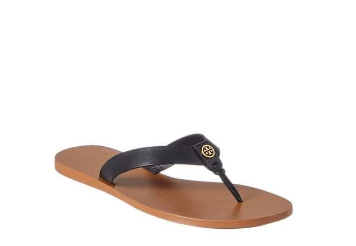 Tory Burch Black Manon Thong Flip Flops, Brand Size 7 | Jomashop.com & JomaDeals.com