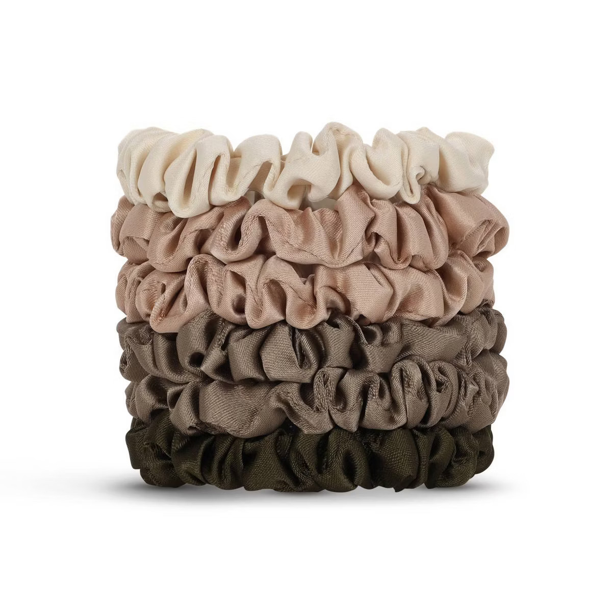 Kitsch Ultra Petite Satin Scrunchies - 6pk | Target