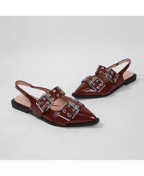 Addison Slingback Flats - Macy's | Macy's