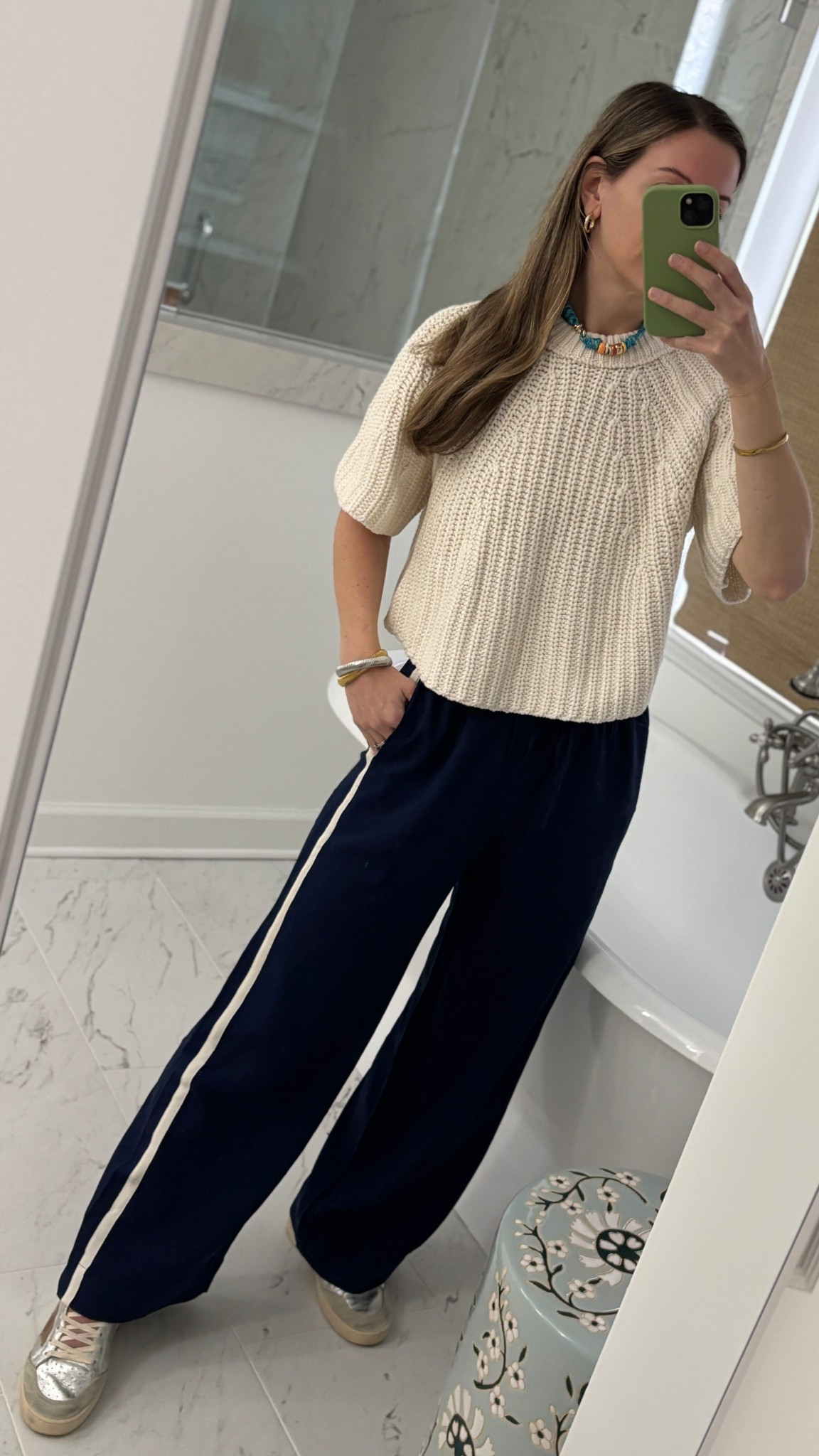 $35 Target pants FTW! In a small petite. Wearing an xs in the sweater ✨

#LTKSeasonal #LTKPetite #LTKWorkwear