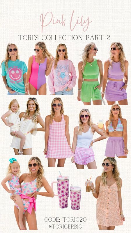 So many cute items in my new collection. Be sure to check them out. Use my code TORIG20 for discount. 

#pinklily #tori #summerstyle #graphics 

#LTKStyleTip #LTKSaleAlert #LTKFindsUnder50