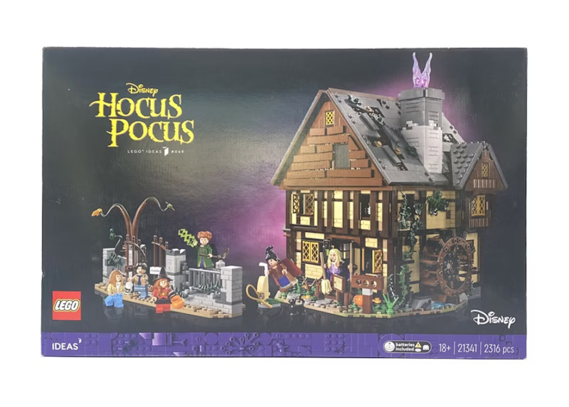 LEGO Ideas Disney Hocus Pocus: The Sanderson Sisters' Cottage Set 21341 | StockX