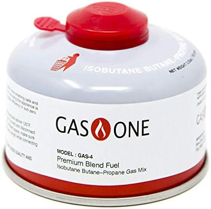 GasOne Camping Stove Fuel Blend Isobutane Efficient and High Output | Amazon (US)