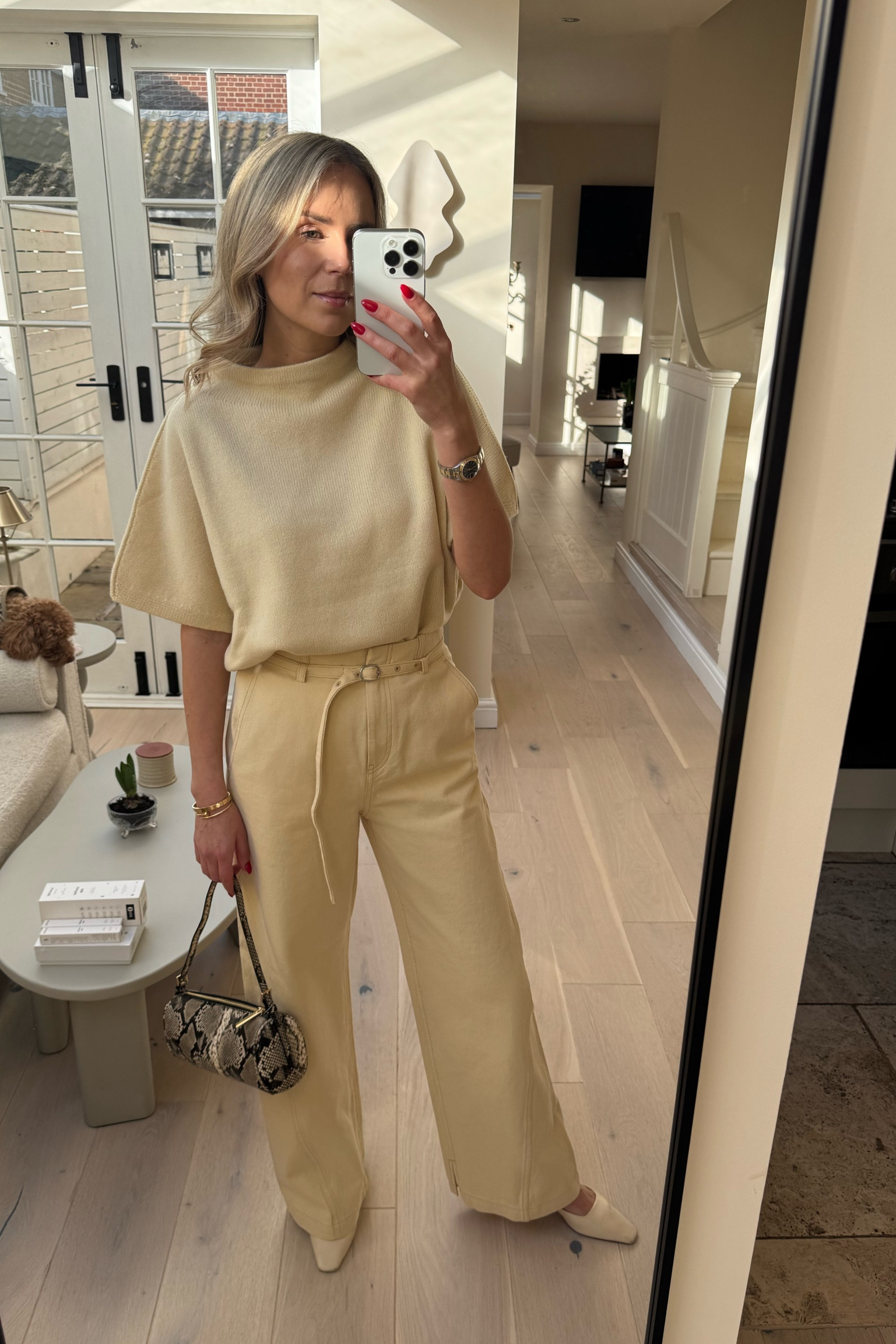 Buttercream head to toe 
- High street look



#LTKuk #LTKeurope