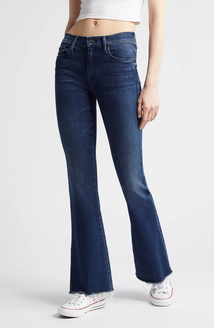 Fray Hem Bootcut Jeans | Nordstrom
