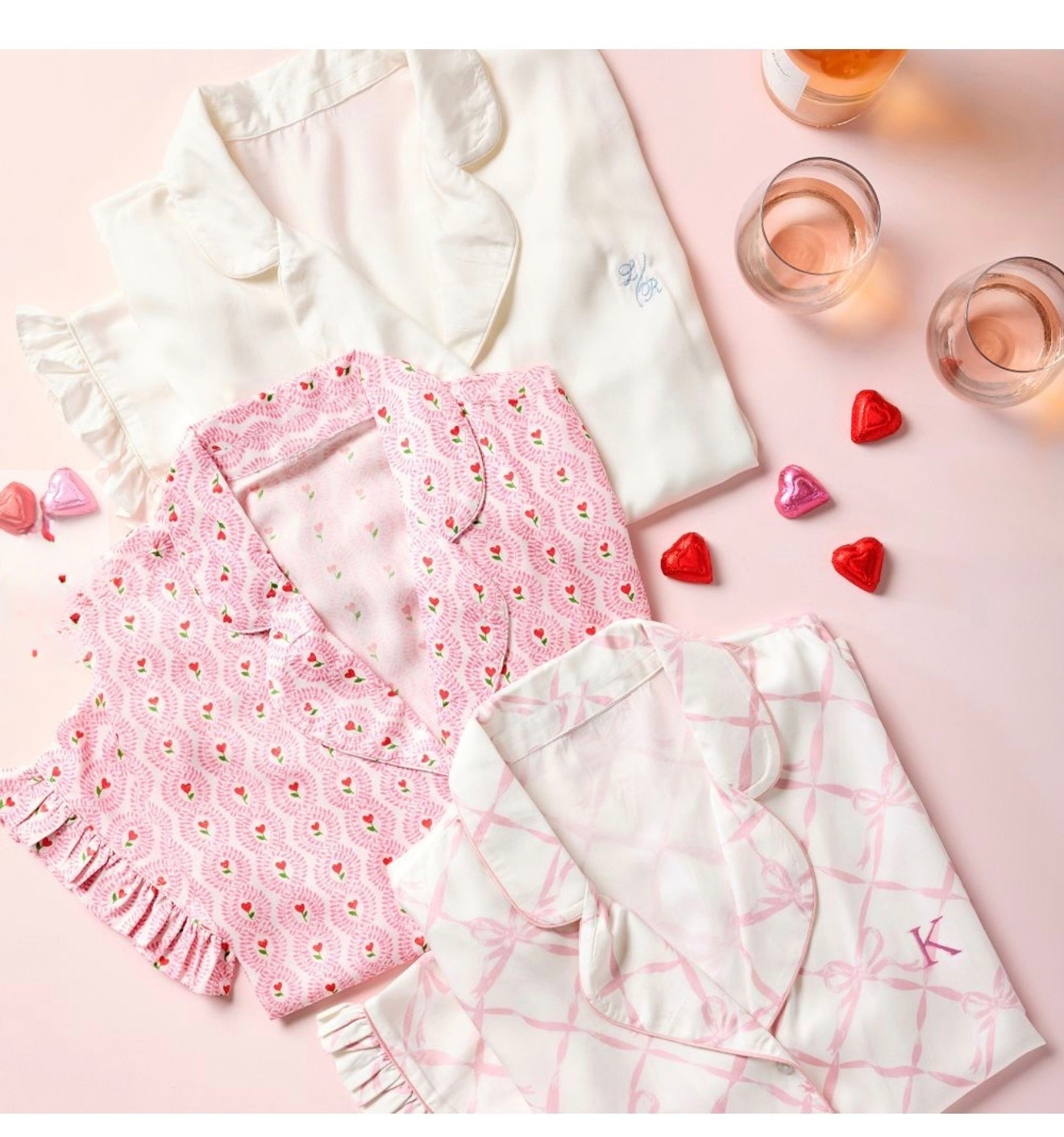 RUFFLE SATEEN SHORT SLEEVE LONG PAJAMAS

The perfect pajamas to wind down while staying cool and comfy, these are silky soft and hold a beautiful shine. With delicate ruffles along the short sleeves and the bottom of the pants, this pajama set makes a wonderful gift for bridal showers

#LTKSeasonal #LTKTravel #LTKGiftGuide