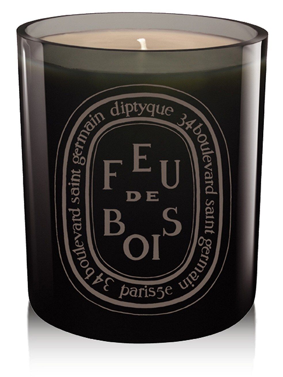 Diptyque Grey Feu De Bois Candle | Saks Fifth Avenue