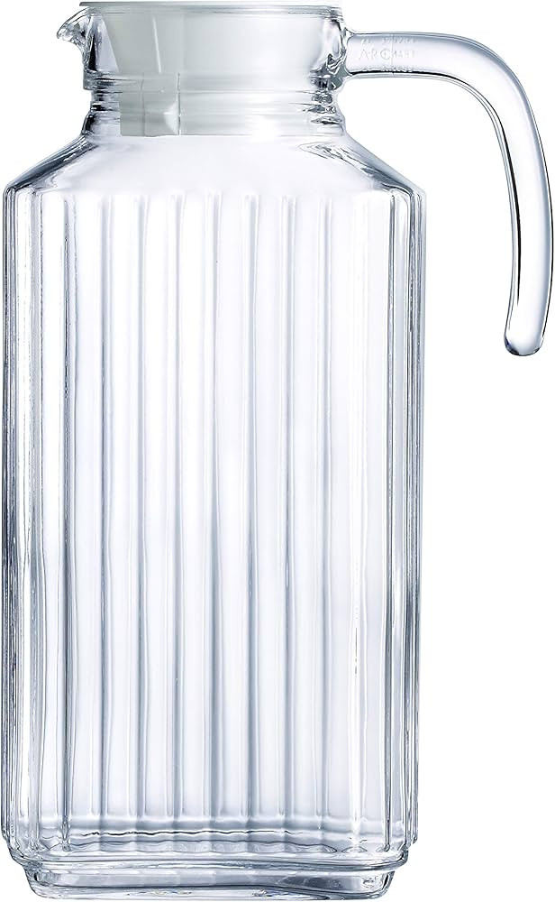 Luminarc Quadro 1.7-Liter (57 1/4-Ounce) Pitcher | Amazon (US)