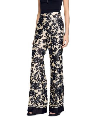 Sandro Floral Trousers  | Bloomingdale's Women | Bloomingdale's (US)