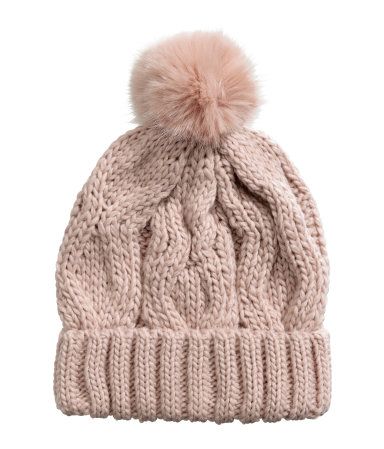 H&M Cable-knit Hat $12.99 | H&M (US)