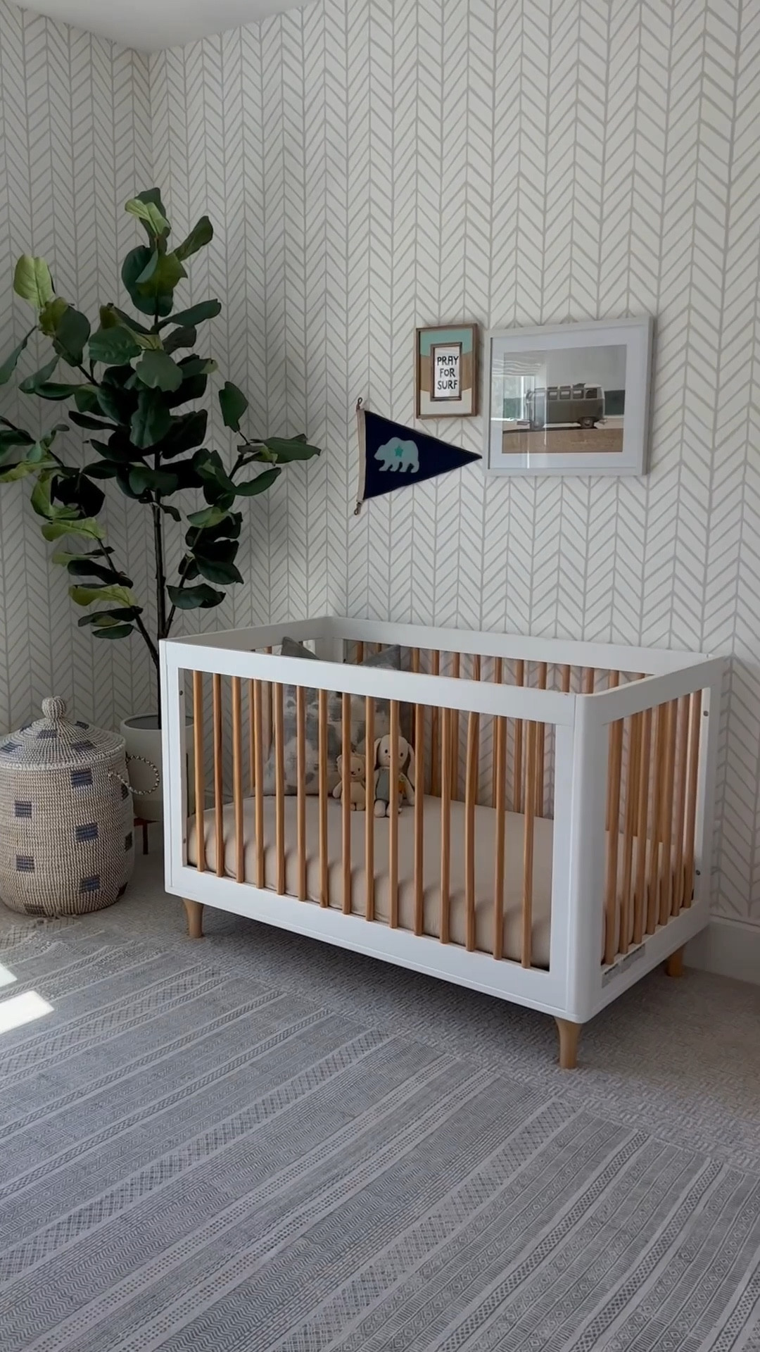 The dreamiest coastal nursery 🌊🍼✨

#LTKHome #LTKBaby #LTKKids