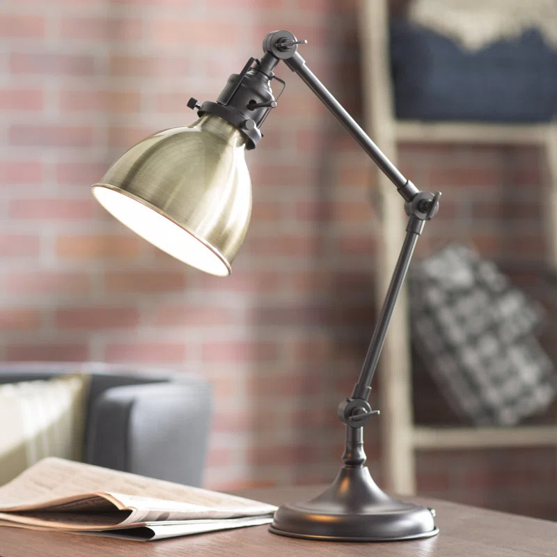 Orrstown Adjustable Metal Desk Lamp | Wayfair North America