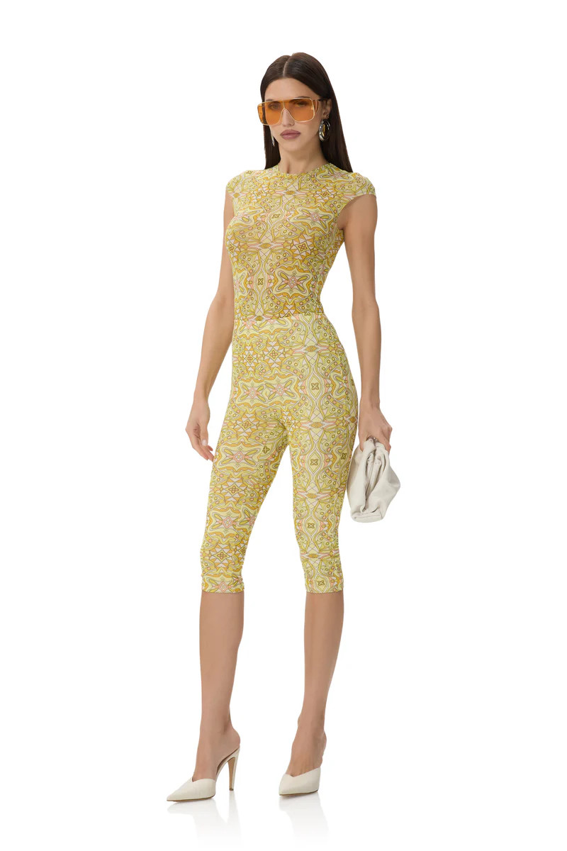 Gianna Capri Pant - Sunlight Tile | ShopAFRM