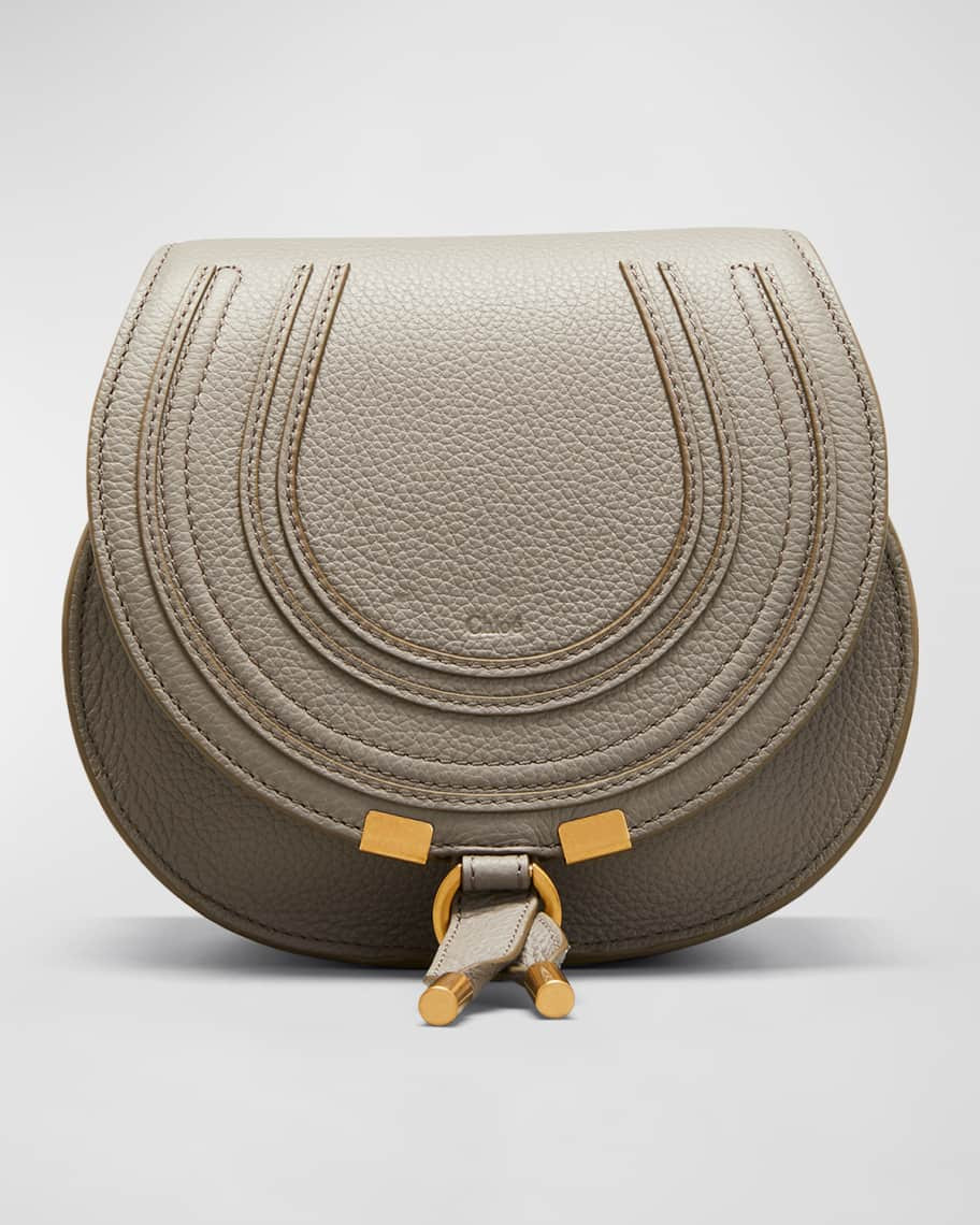 Chloe Marcie Small Saddle Crossbody Bag | Neiman Marcus
