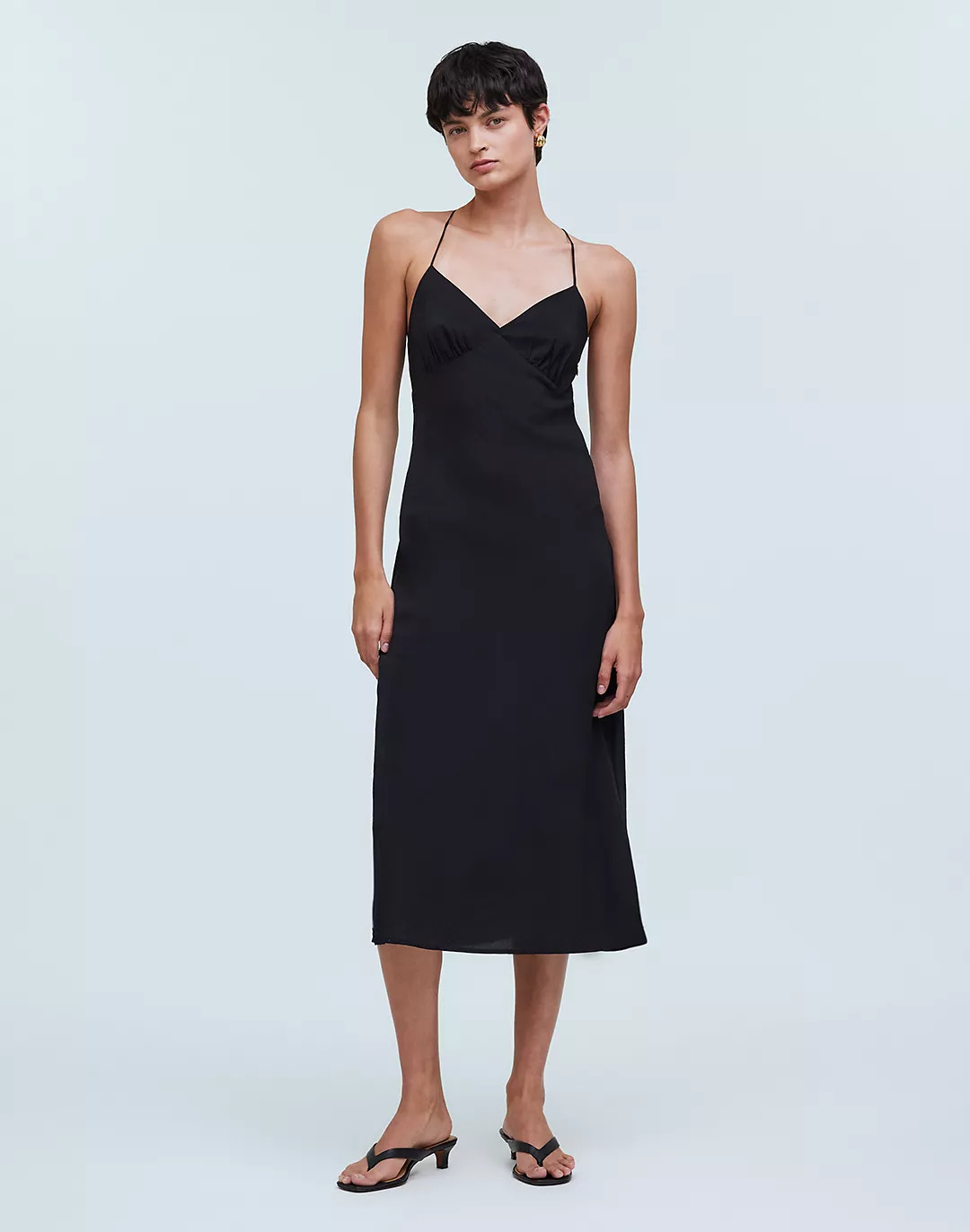 Layton Midi Slip Dress | Madewell