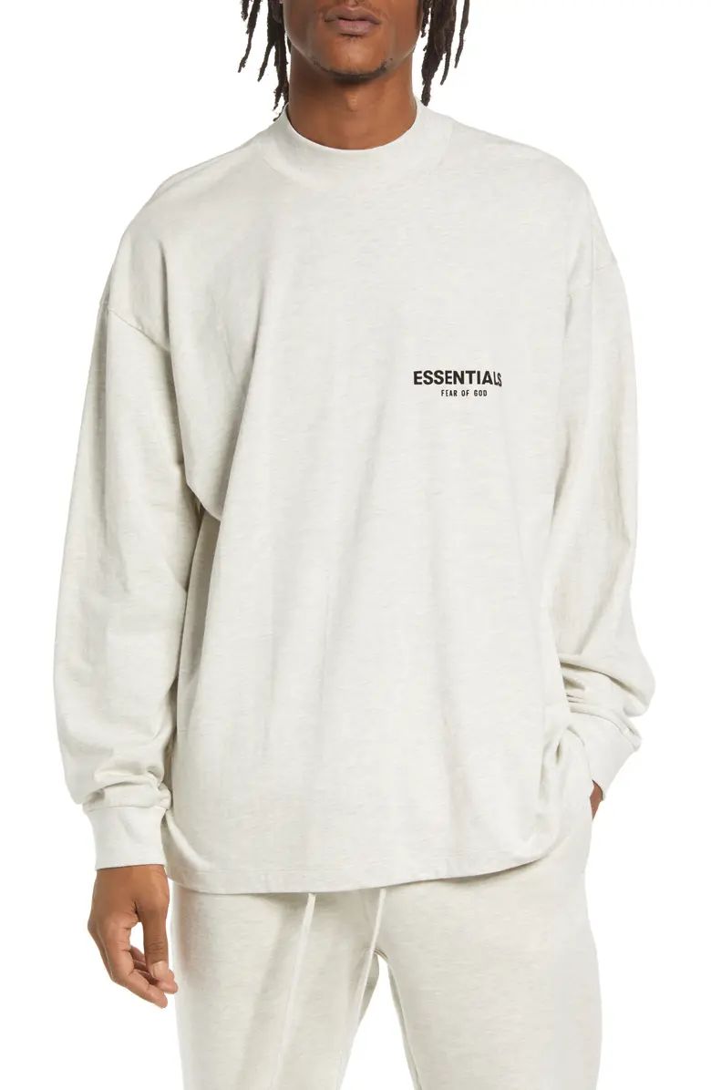 Fear of God Essentials Long Sleeve Logo Graphic Tee | Nordstrom | Nordstrom