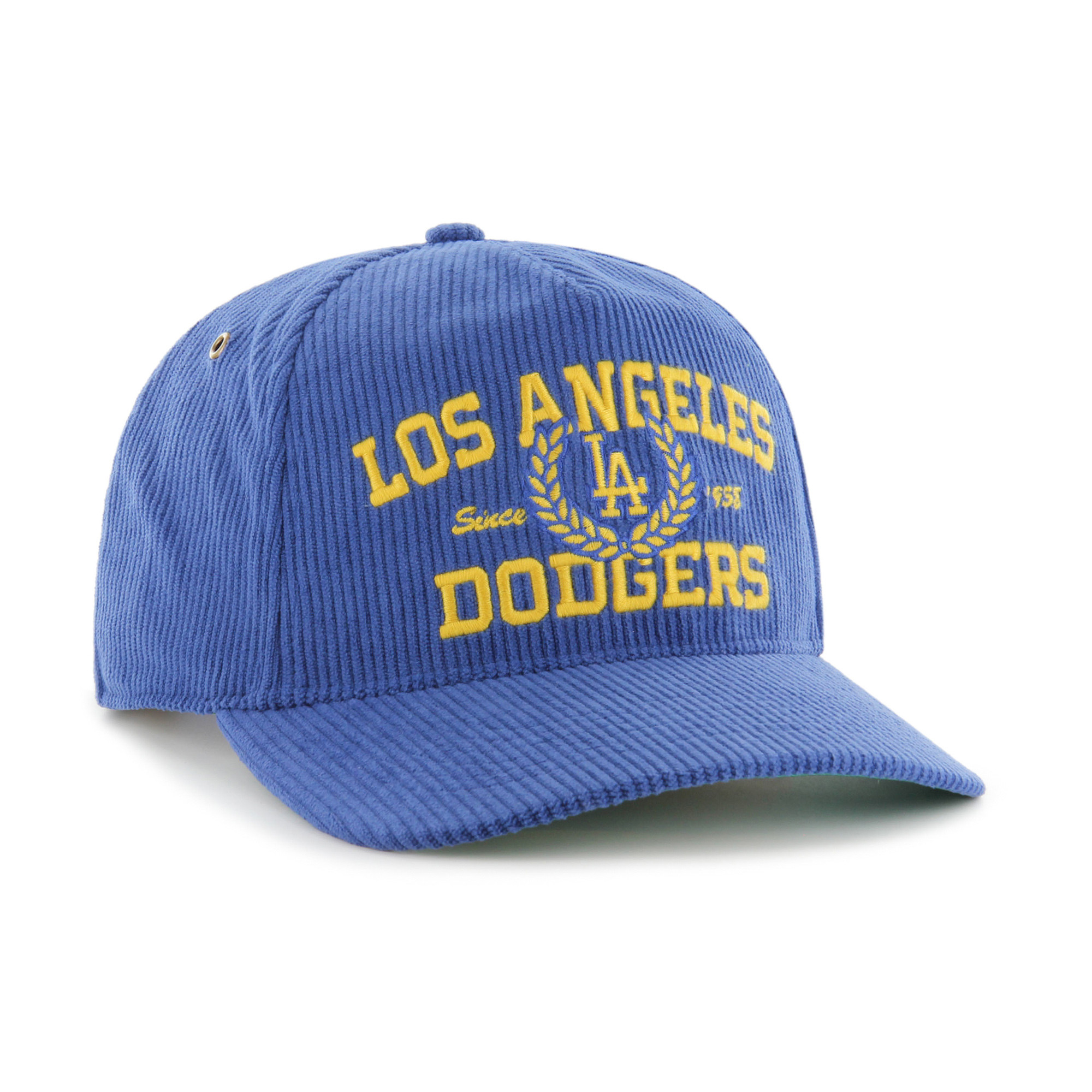 Men's '47 Royal Los Angeles Dodgers Laurus Corduroy Hitch Snapback Hat | Fanatics