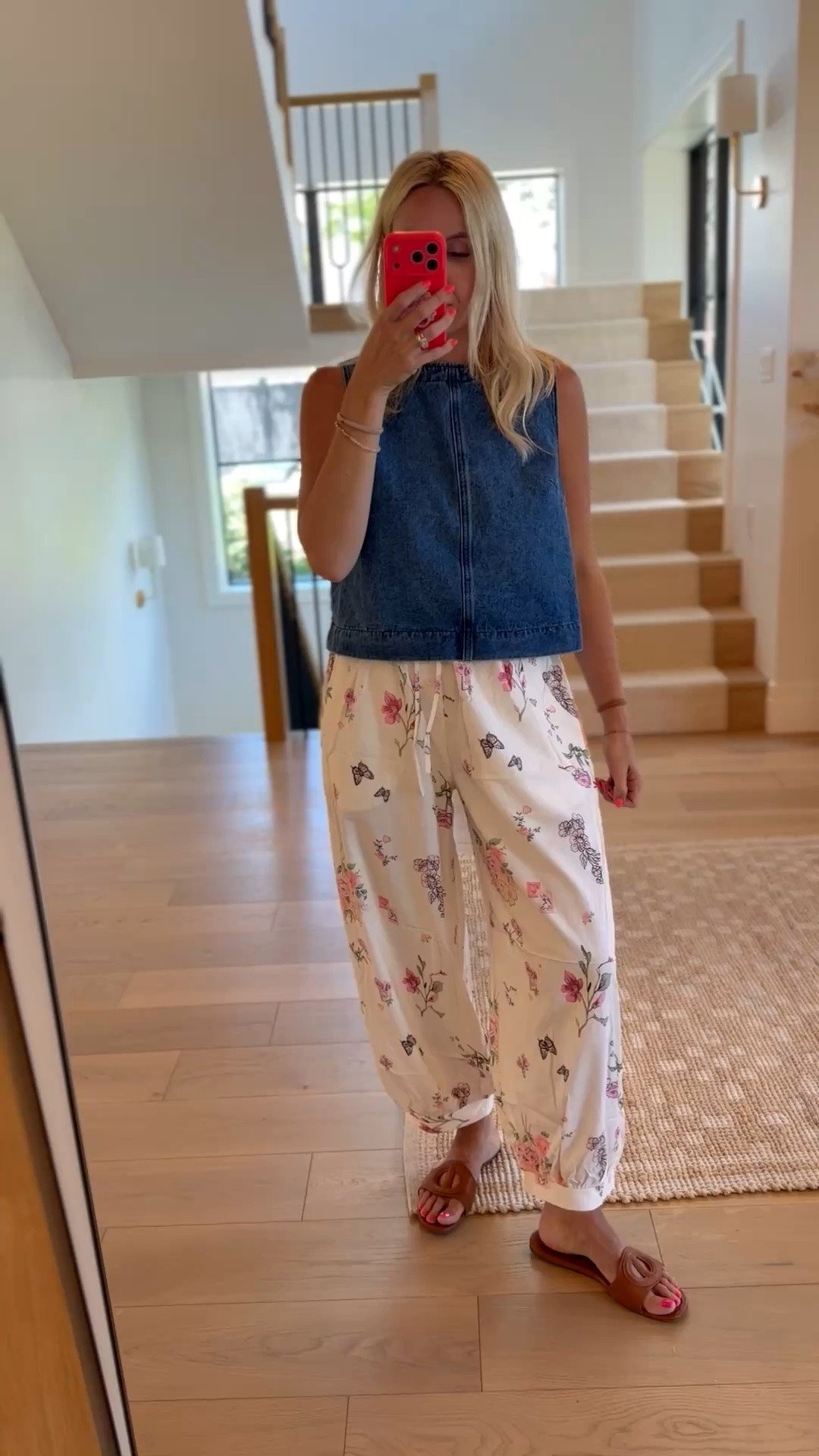 Cutest pants from Amazon! I’m wearing a medium!