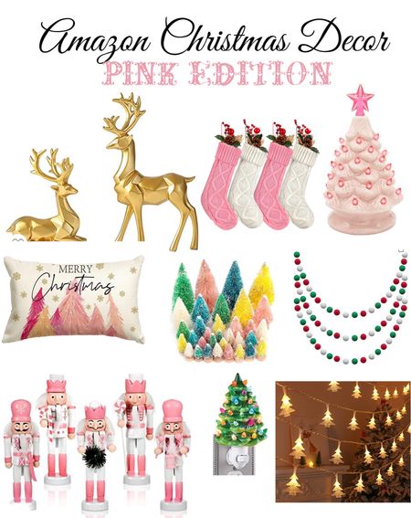 Cutest pink & trendy Christmas finds!!! 💖🎄#amazonfinds #christmas #pinkchristmas 

#LTKHoliday #LTKGiftGuide