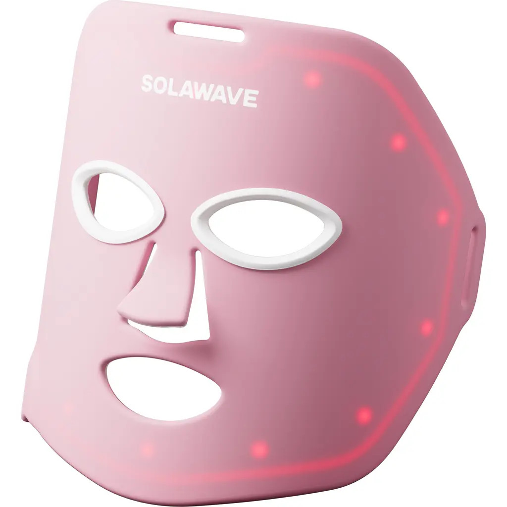 SolaWave Wrinkle Retreat Light Therapy Face Mask $349 Value in Pink at Nordstrom | Nordstrom