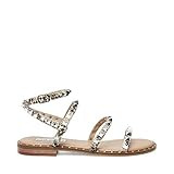 Steve Madden Women's Travel Flat Sandal, Snake, 9.5 M | Amazon (US)