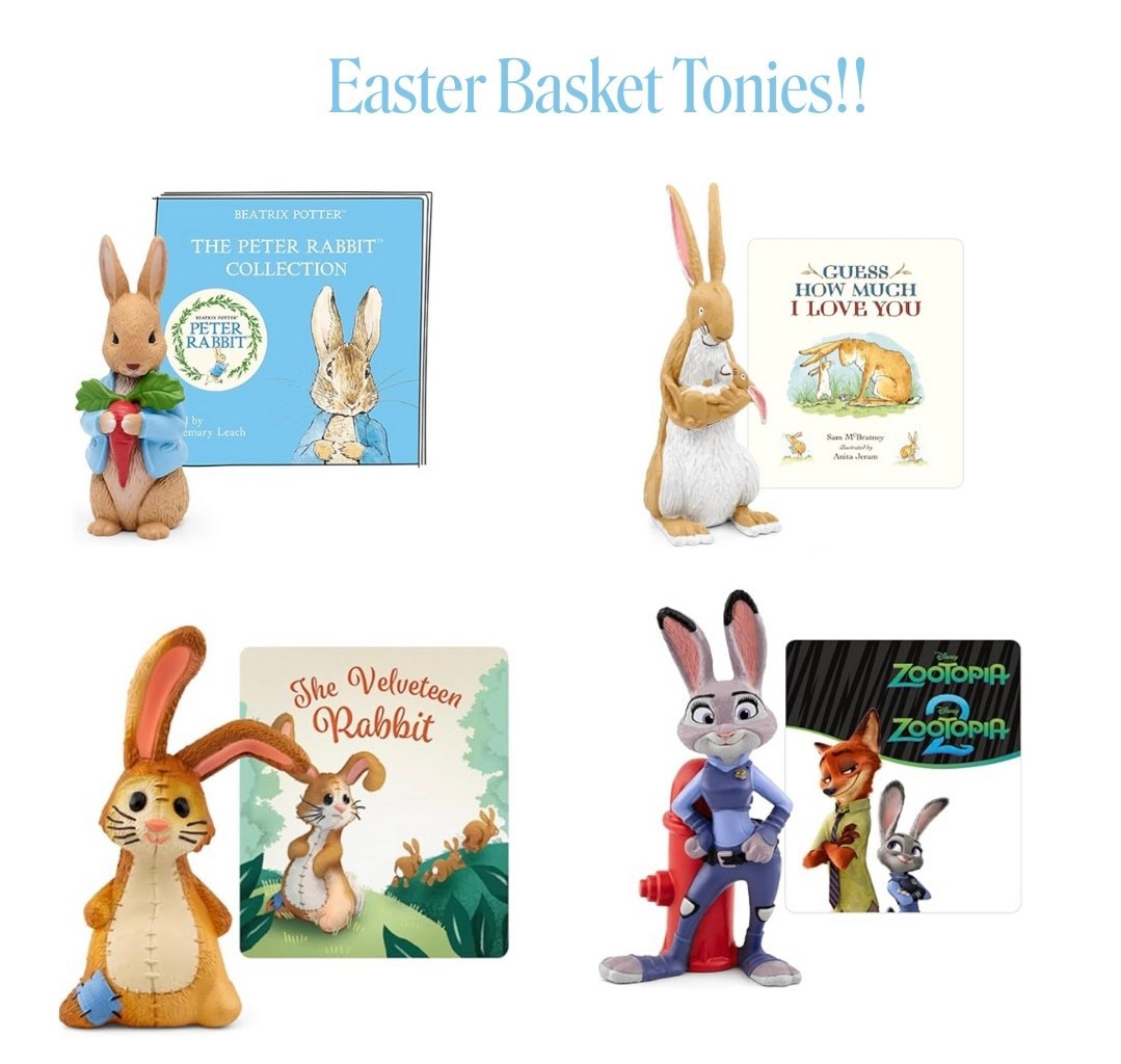 Easter basket bunny rabbit tonies 
